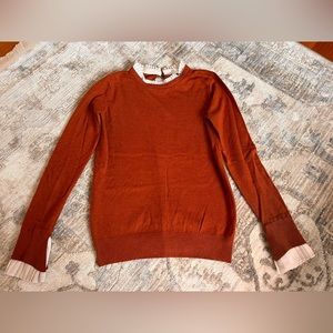 The cutest wool sweater with puff sleeves ✨